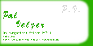 pal velzer business card